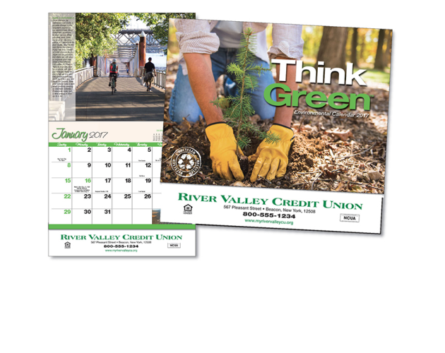 Think Green Appointment Calendar