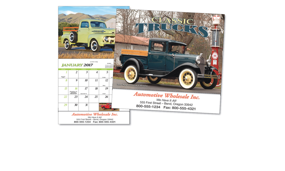 Classic Trucks Appointment Calendar