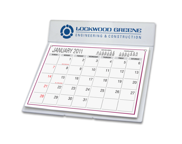 Desk Calendar w/ Mailing Envelope
