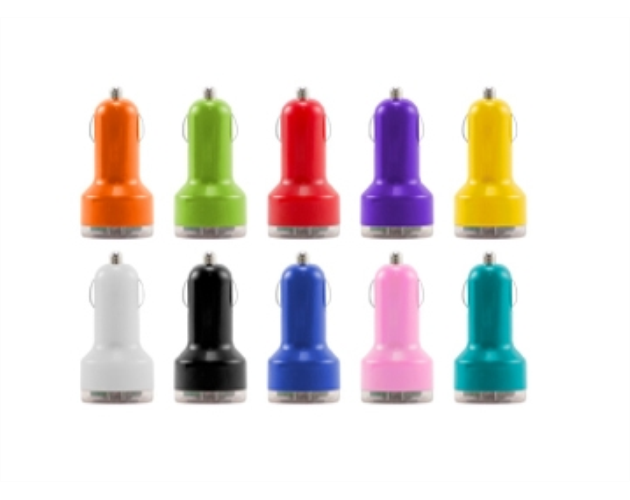 Compact USB Car Charger - 2 Ports