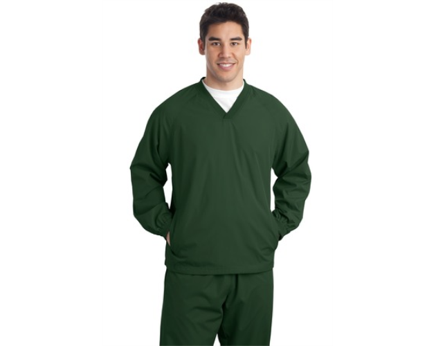 V Neck Raglan Wind Shirt