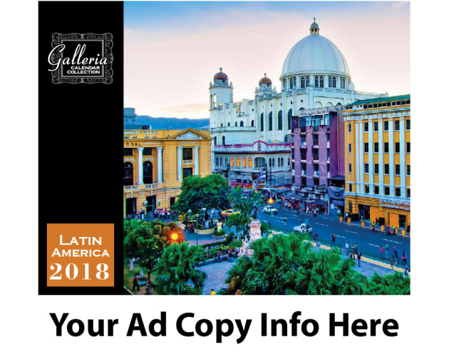 Beauty of Latin America  Wall Calendar