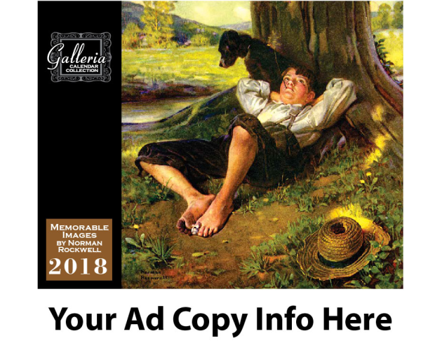 Norman Rockwell Wall Calendar