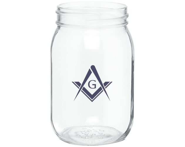 16 Oz. Mason Drinking Jar