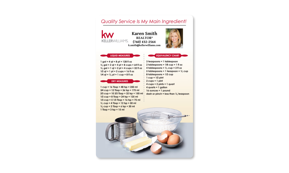 Chef Measurements Magnet