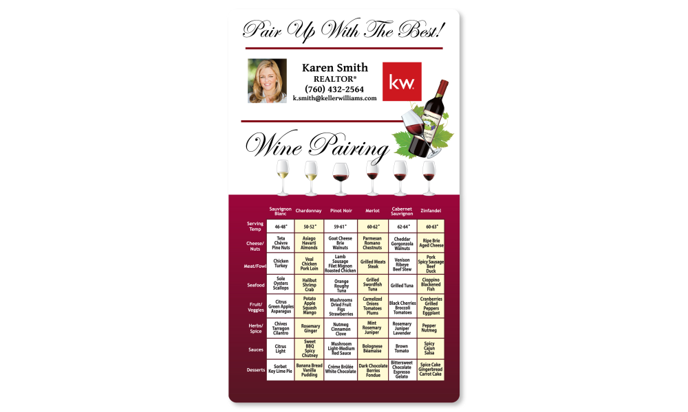 Wine Pairing Magnet