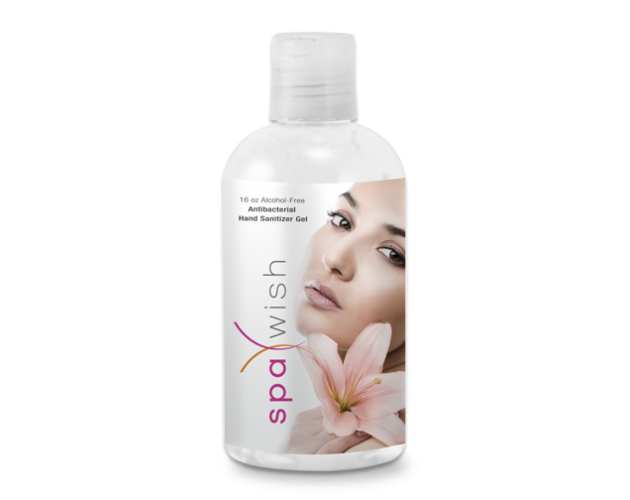 Alcohol Free Unscented Antibacterial Hand Sanitizer Gel - 16 Oz.
