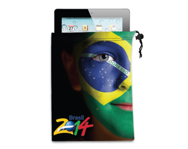 IPad Mini Micro-Fiber Cloth Pouch (5.75"x9.5")