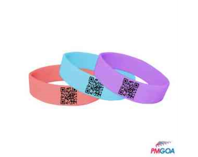 1" Custom QR Code Wristbands