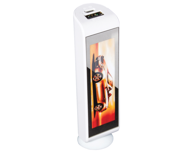 Custom Illuminating Power Bank w/ Selfie Control