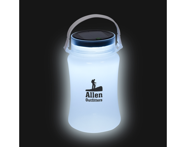 Foldable Waterproof Container w/ Solar Powered Light