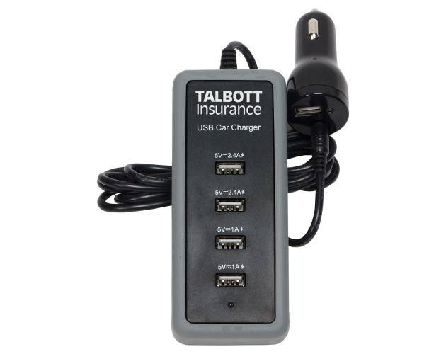 Mobile Smart 1.C - 4+1 USB Port Car Charger