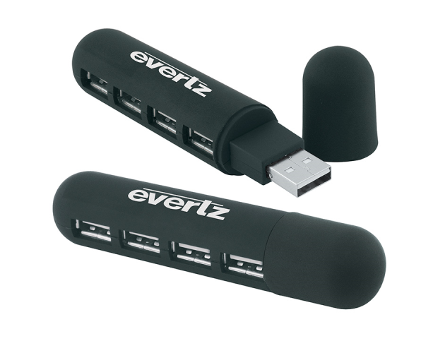 Pocket-Sized 4-Port Hub