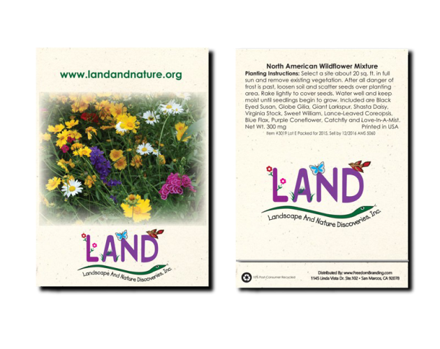 Wildflower Mixture - 11 Variety - Seed Packet