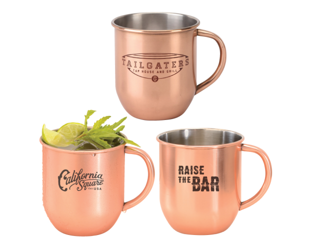 Mosconi Copper Plated Moscow Mule Mug