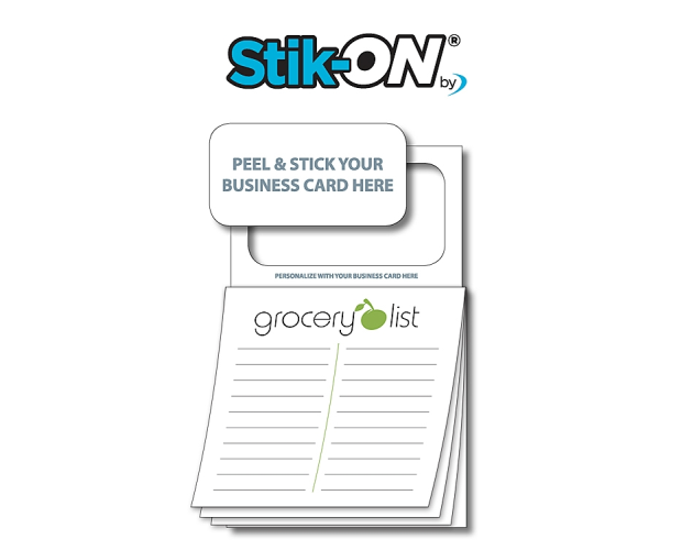 Magnetic Brand-It Sticky Pad - Grocery List