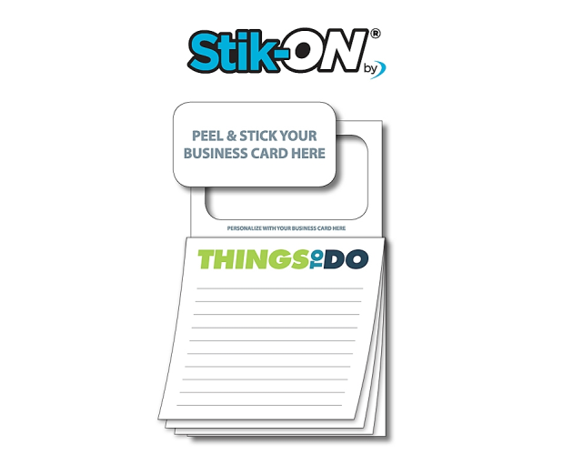 Magnetic Brand-It Sticky Pad - Things To Do