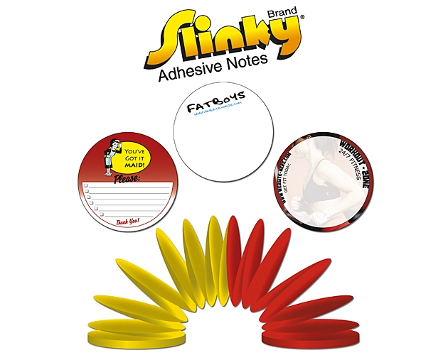 50 Sheet Round Adhesive Notepad
