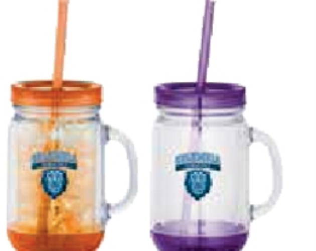 20 Oz. Game Day Double-Wall Mason Jar