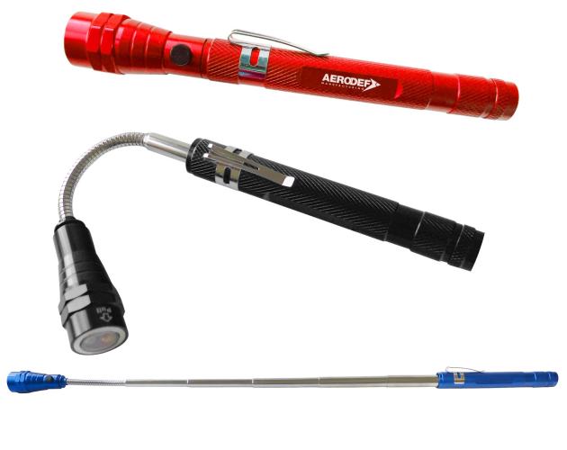 3 LED Telescopic Flashlight