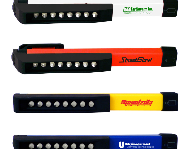 8 LED Flashlight w/ Magnet