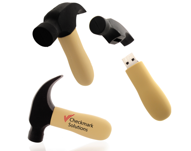 4 GB PVC Hammer USB Drive