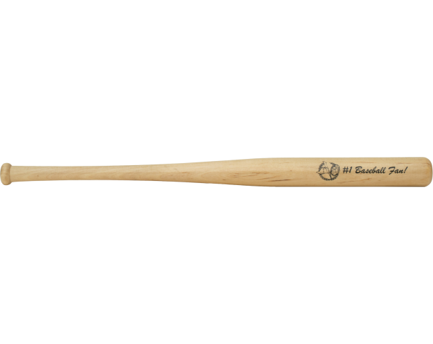 18" Mini Wood Baseball Bat