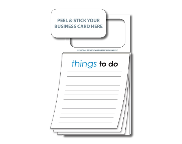 Magnetic Scratch Pads w/ "Things To Do" Stock Art