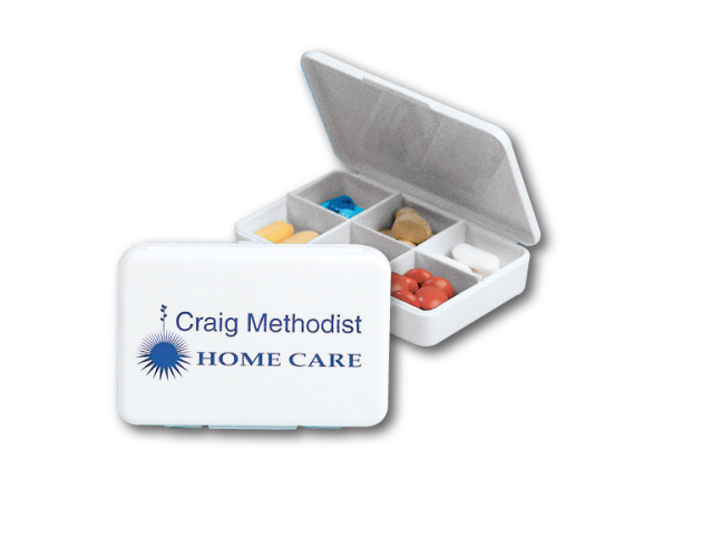 6 Compartment Pillbox