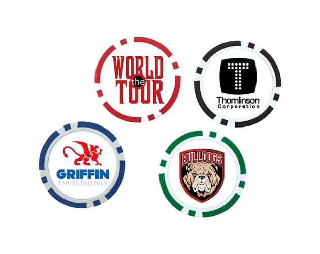 Poker Chip Ball Marker