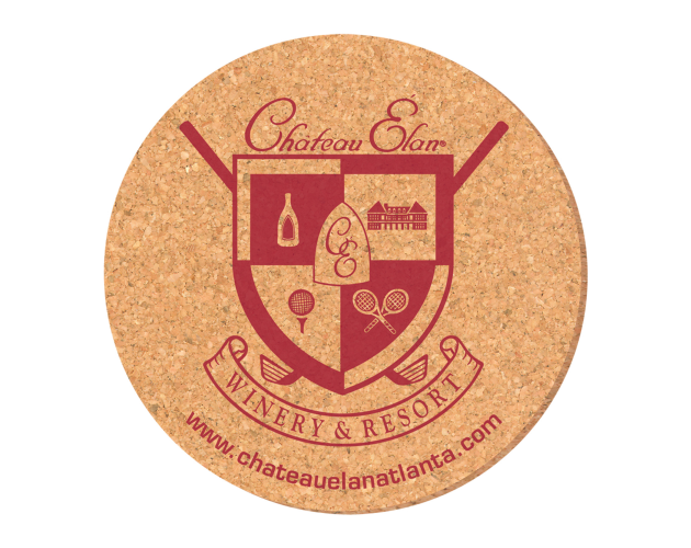4" Round Cork Coasters