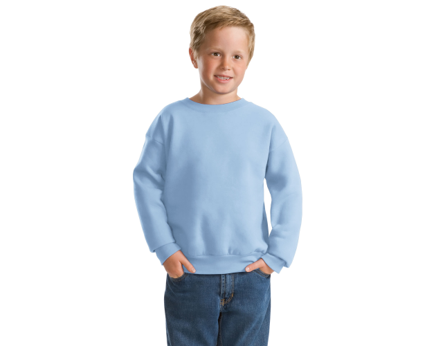 Hanes Youth 7.8 Oz. ComfortBlend EcoSmart Crewneck Sweatshirt