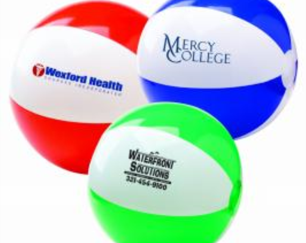 6" Two Tone Beach Ball