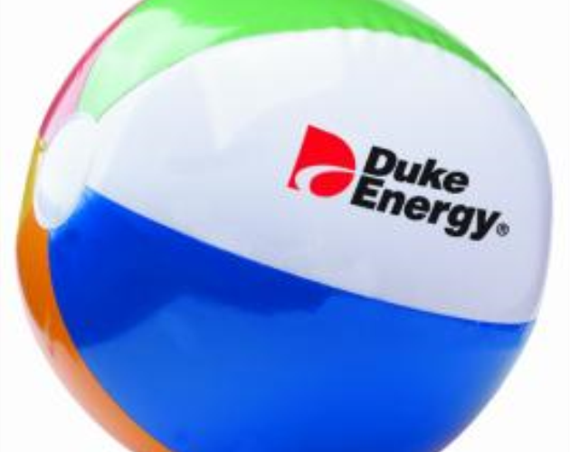 6" 6 Color Beach Ball