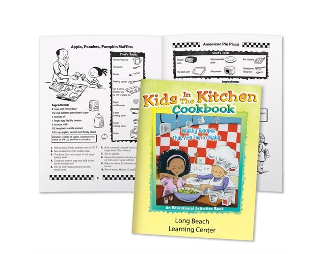 Kids in the Kitchen Cookbook: Healthy Recipes That Are Fun to Make Activity Book