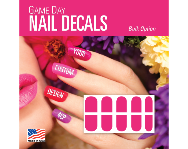 Game Day Nails in Bulk Packaging