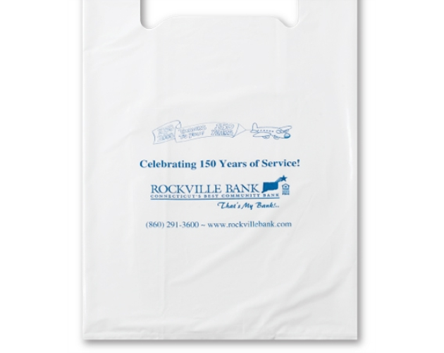 T-Shirt Style Plastic Bag (12"x7"x22")