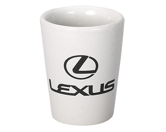 1.5 Oz. White Ceramic Shoter