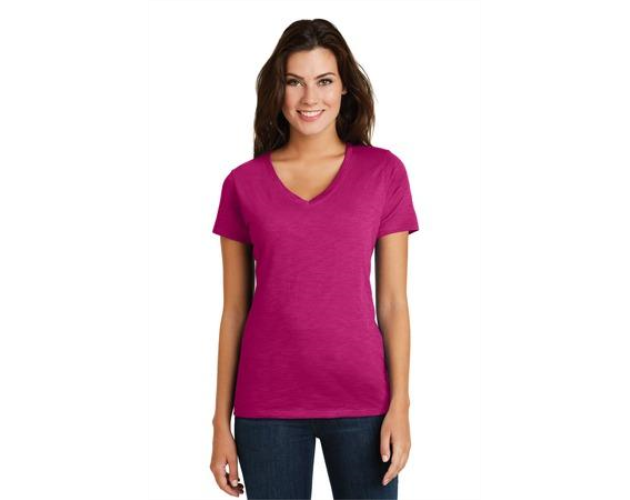 Ladies V-Neck Tee Shirt
