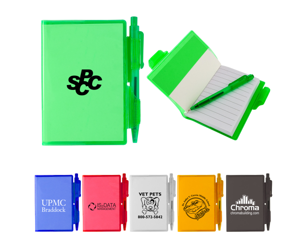 Mini Flexi Notebook W/ Pen