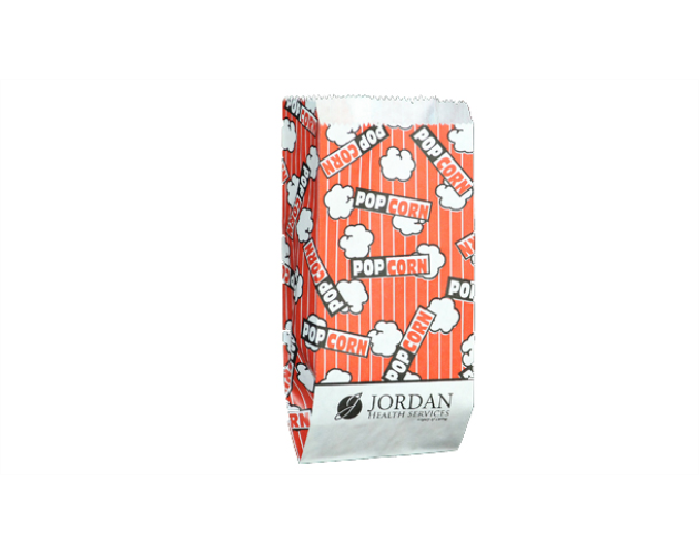 Stock Popcorn Bag 3.5" x 2" x 7"