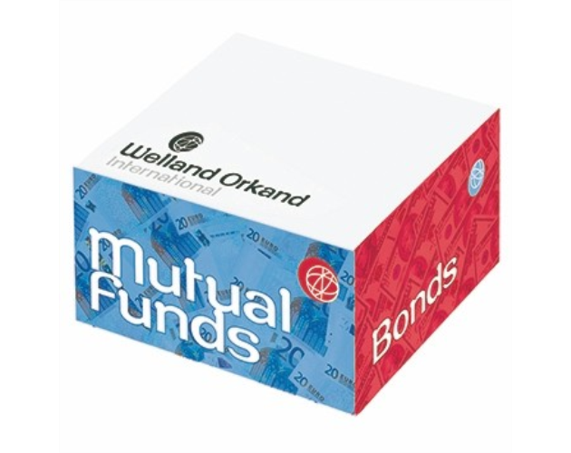 Post-it® Note Half Cube - 3 3/8"x3 3/8"x1 3/4"