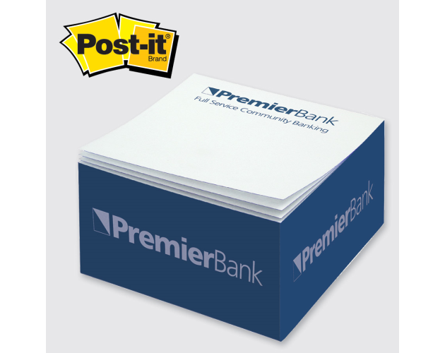 Post-it® Notes Half Cube - 2 3/4"x2 3/4"x1 3/8"