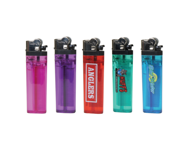 Translucent Standard Flint Cigarette Lighter