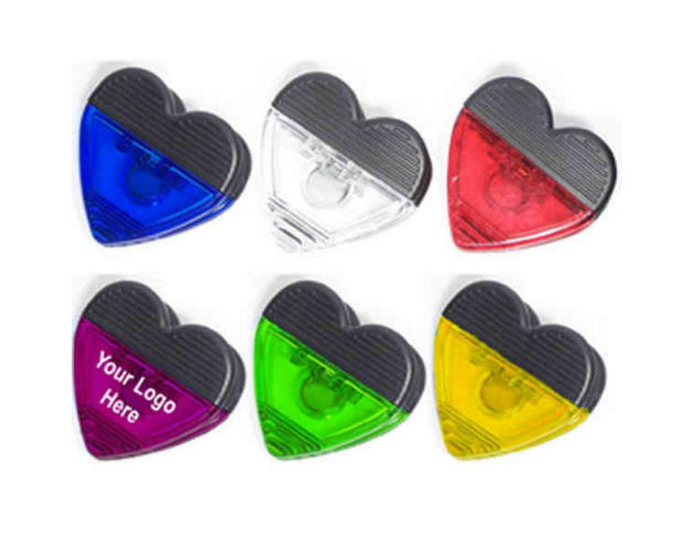 Heart Shape Magnetic Clip
