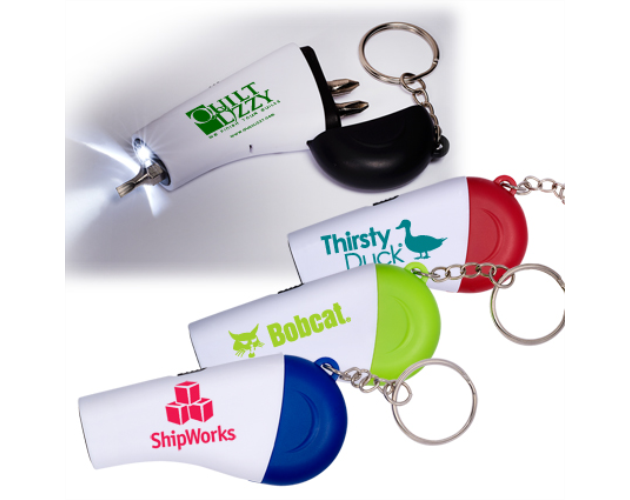 Screwdriver Flashlight Key Set
