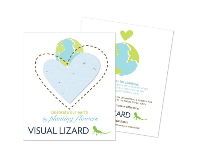 Earth Day Flat Card