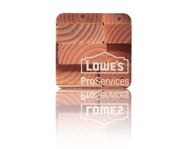 80 PT 3.5" Square Coaster