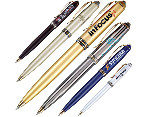Brass Twist Action Ballpoint Pen