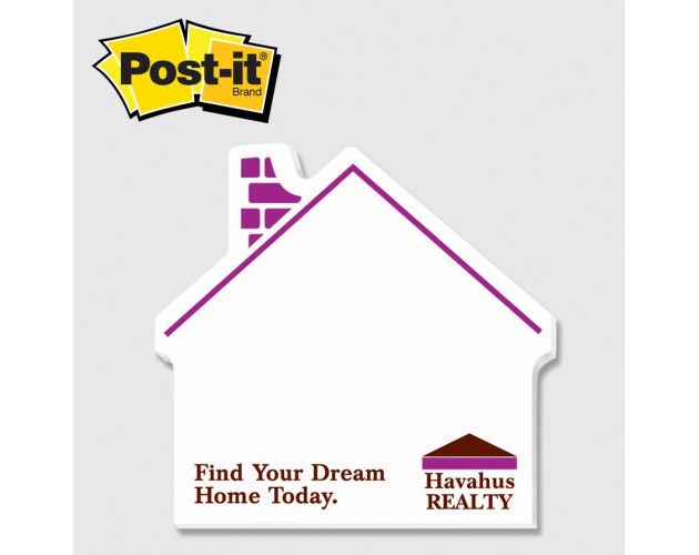 Custom Printed Post-it® Large Notes Shapes / 25 sheets (2 color)